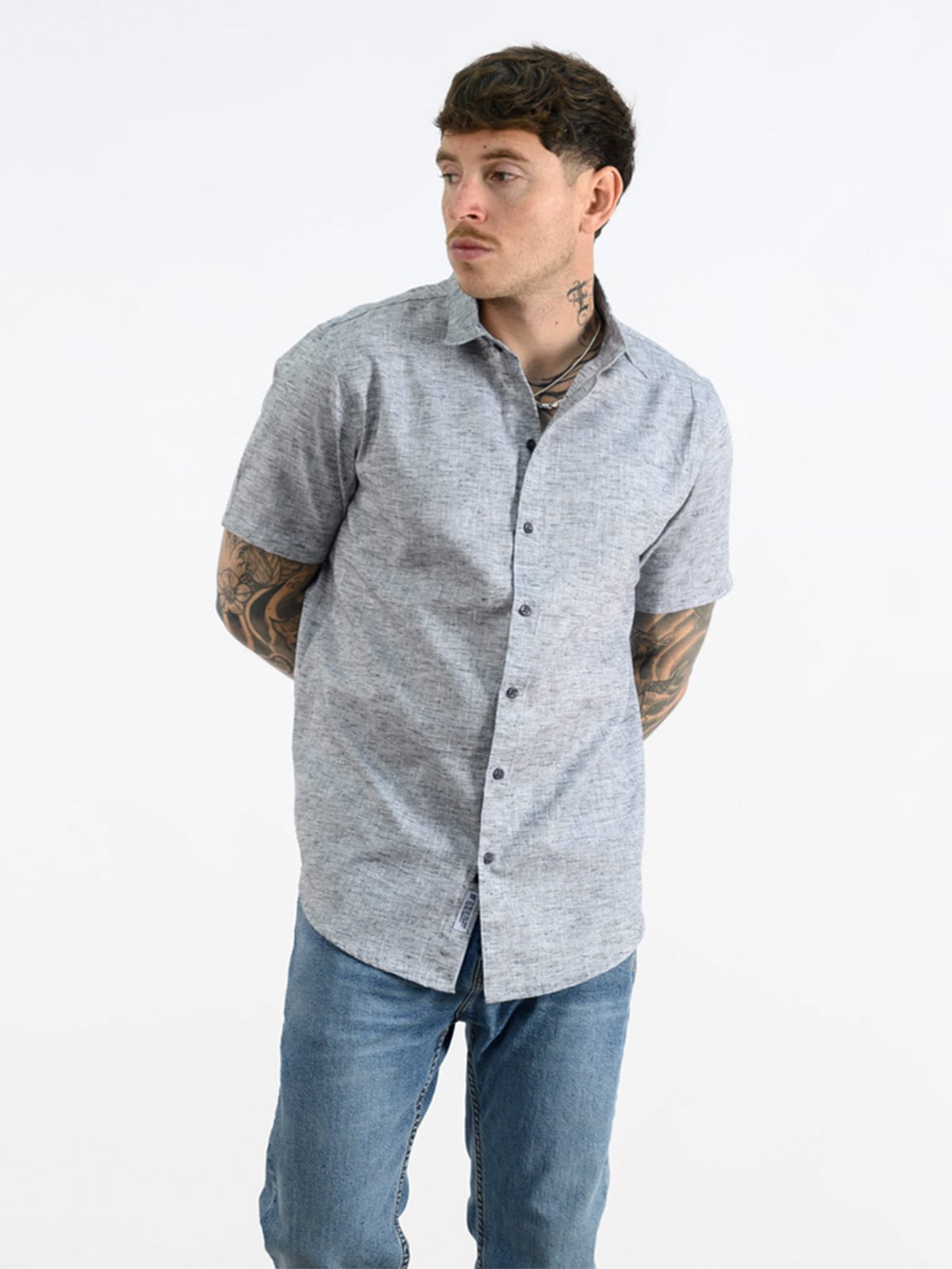 CAMISA MANGA CORTA HOMBRE BLACKOUT - 3
