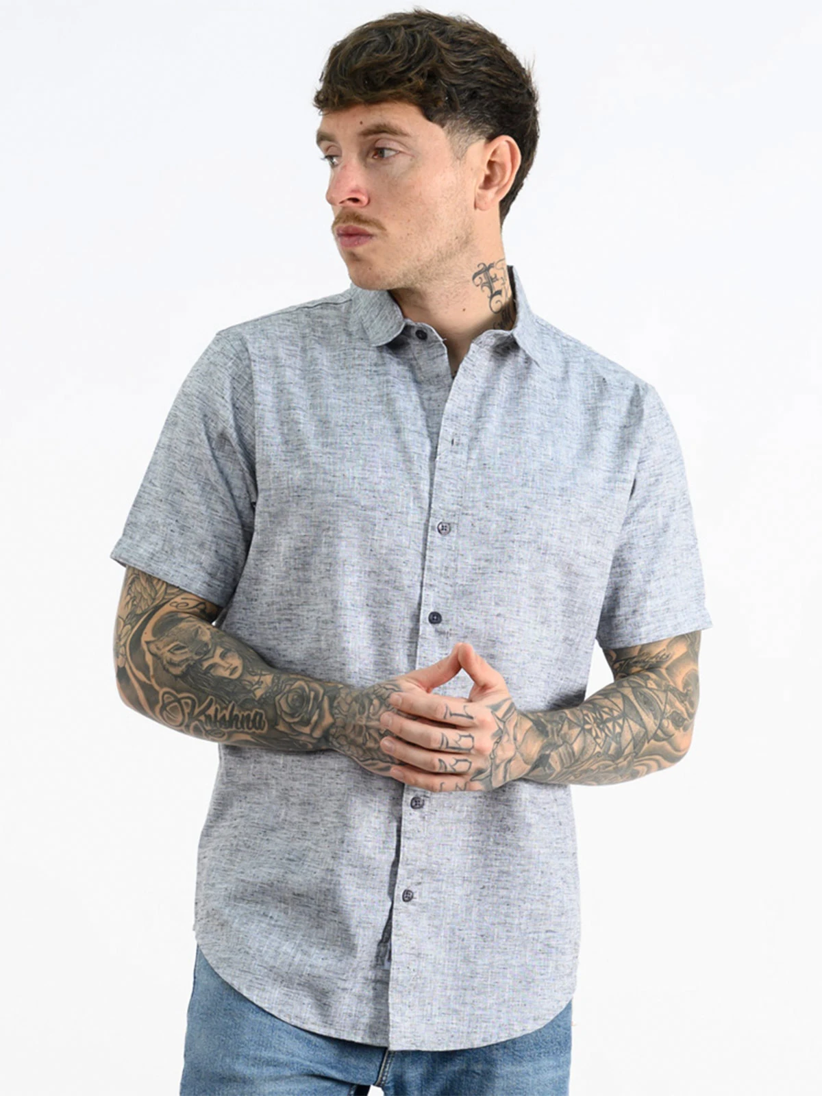 CAMISA MANGA CORTA HOMBRE BLACKOUT - 1