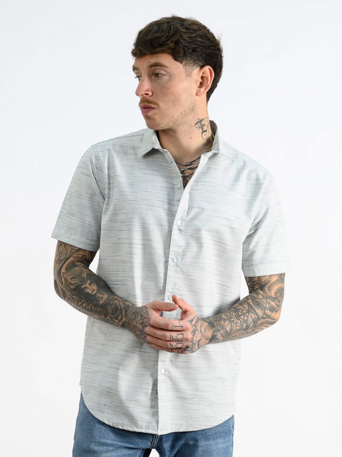 CAMISA MANGA CORTA HOMBRE BLACKOUT - 1