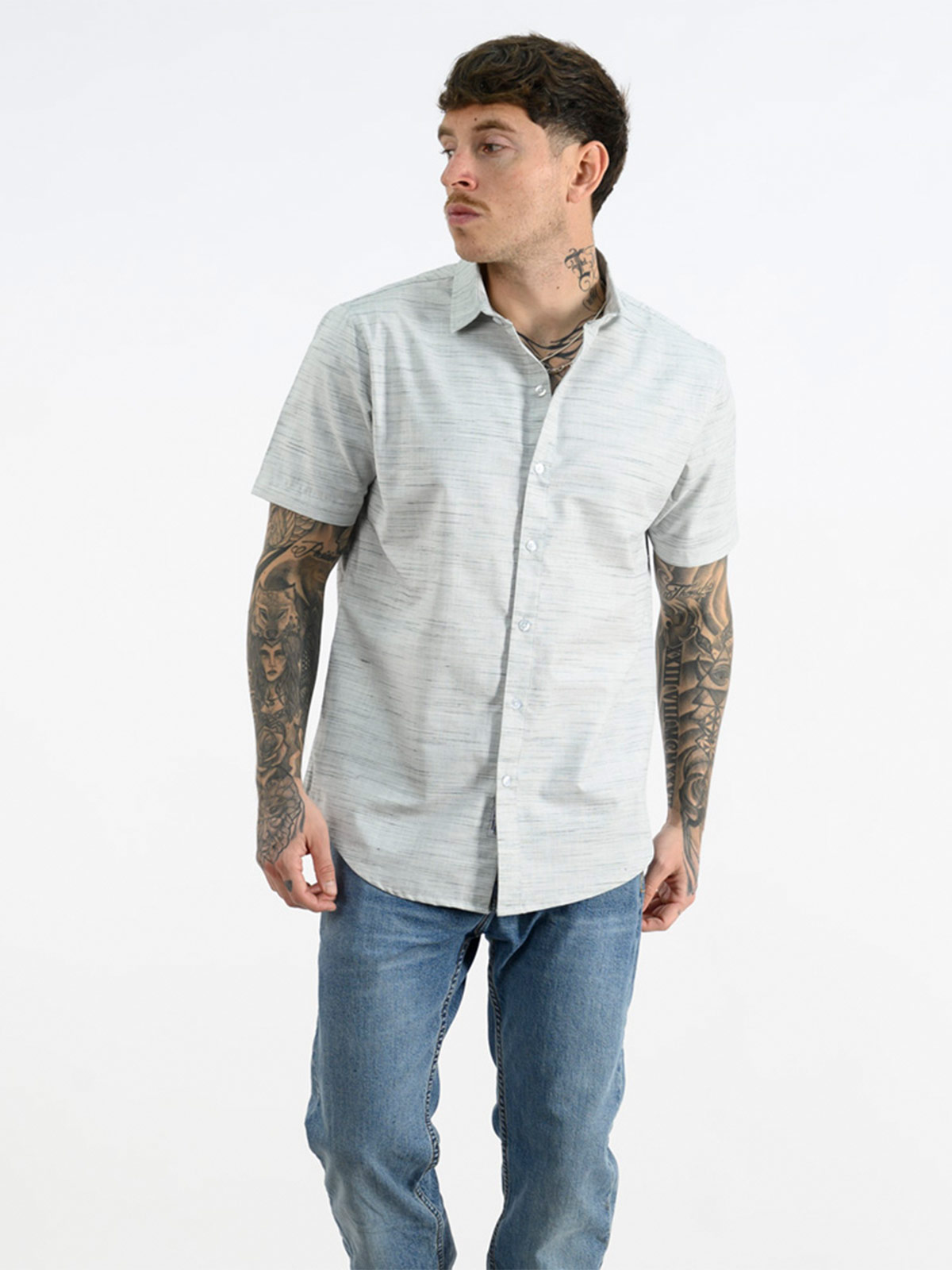 CAMISA MANGA CORTA HOMBRE BLACKOUT - 3
