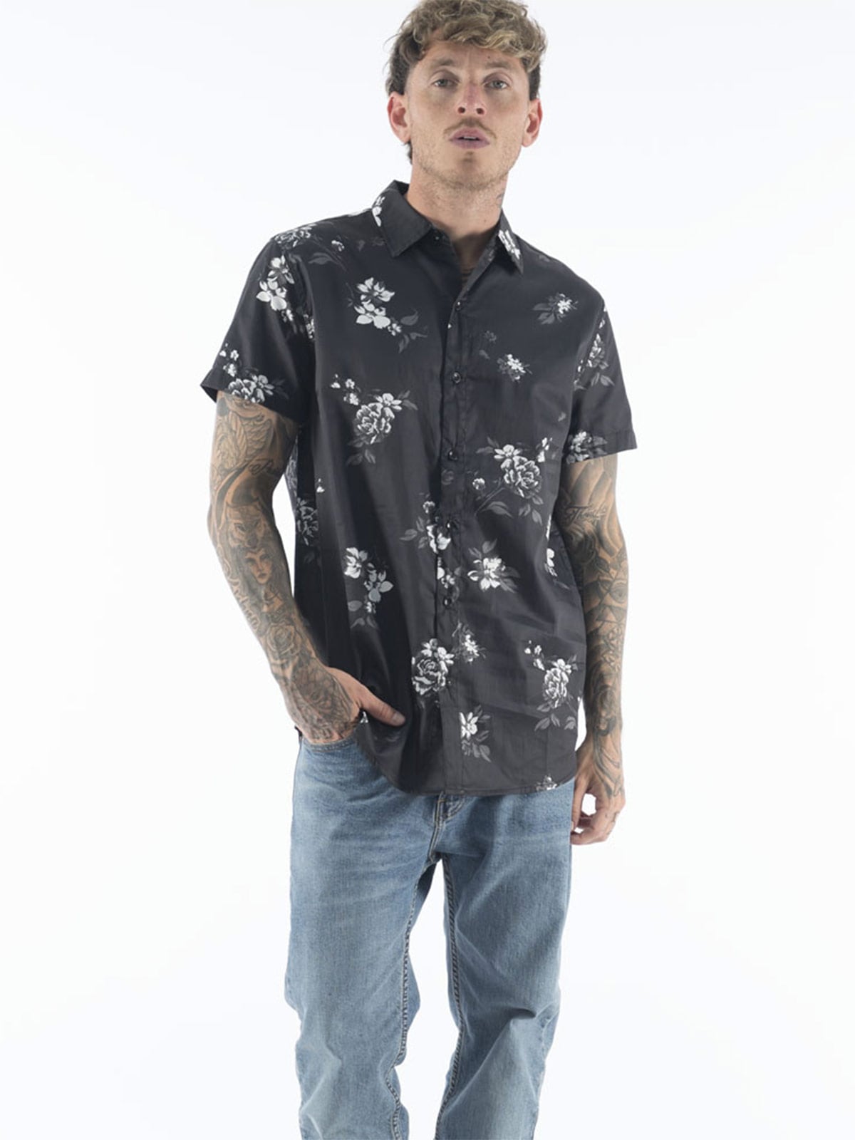 CAMISA MANGA CORTA HOMBRE BLACKOUT - 4