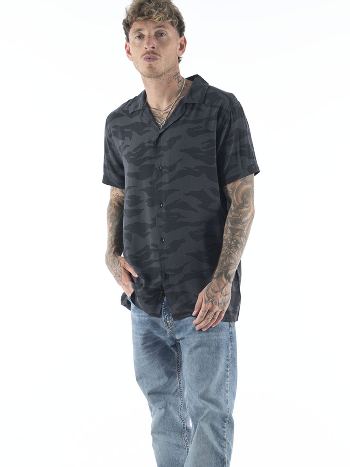 CAMISA MANGA CORTA HOMBRE BLACKOUT - 3