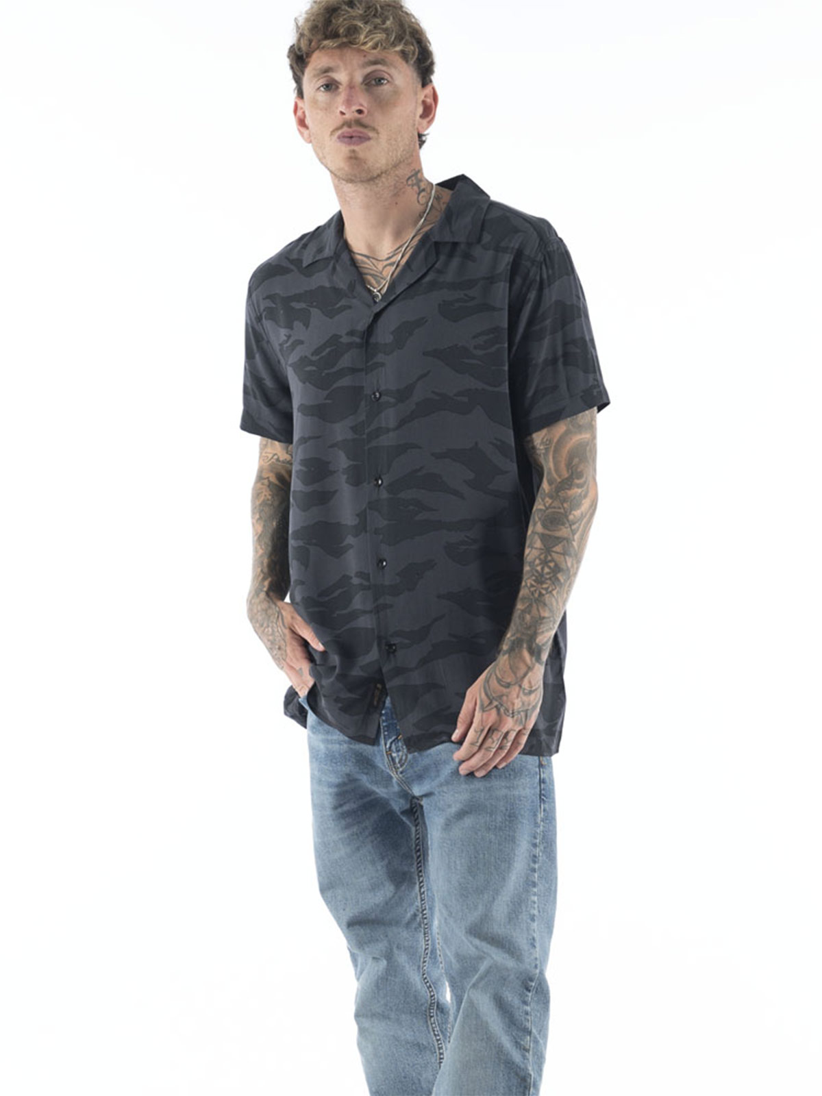 CAMISA MANGA CORTA HOMBRE BLACKOUT - 3