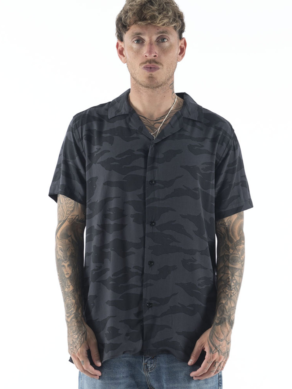 CAMISA MANGA CORTA HOMBRE BLACKOUT - 1