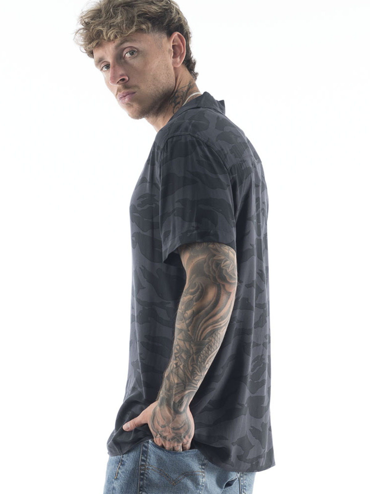 CAMISA MANGA CORTA HOMBRE BLACKOUT - 2