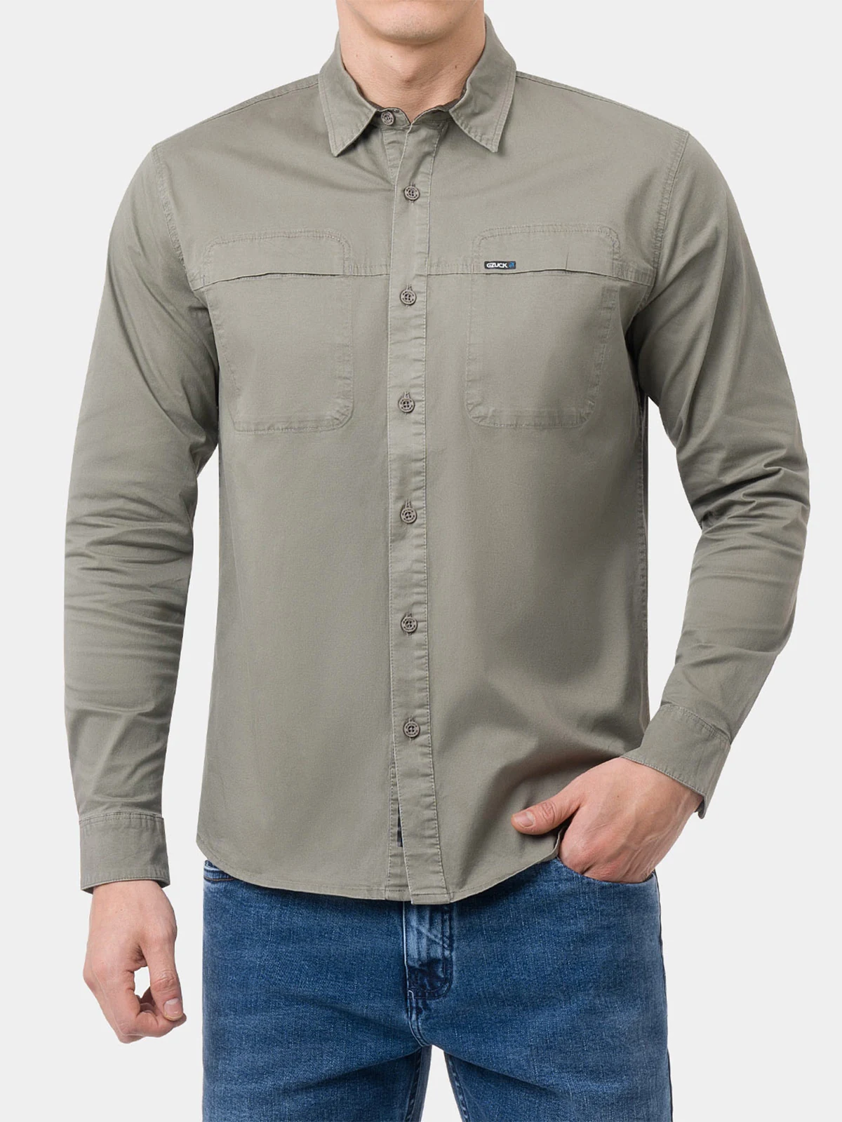 CAMISA MANGA LARGA HOMBRE GZUCK ARMOZ TFT - 1