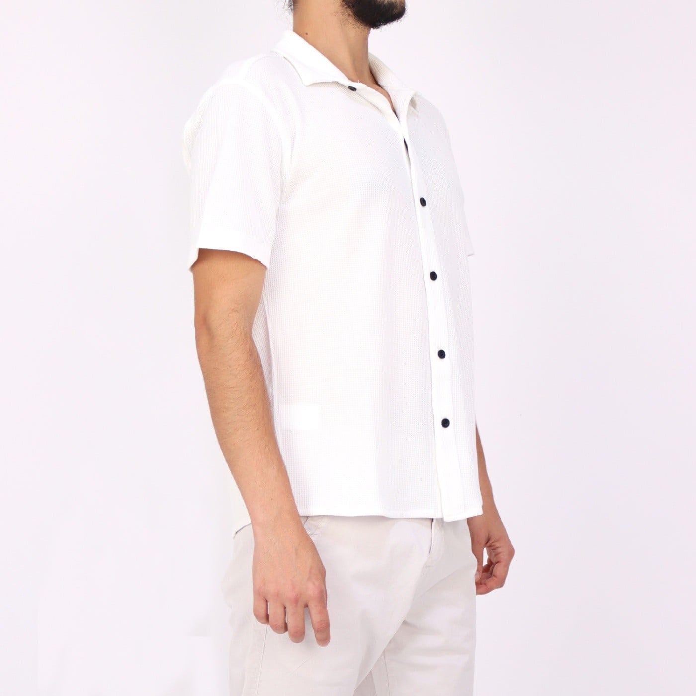 CAMISA MANGA CORTA ALGODÓN HOMBRE KAYRA MAN - 2