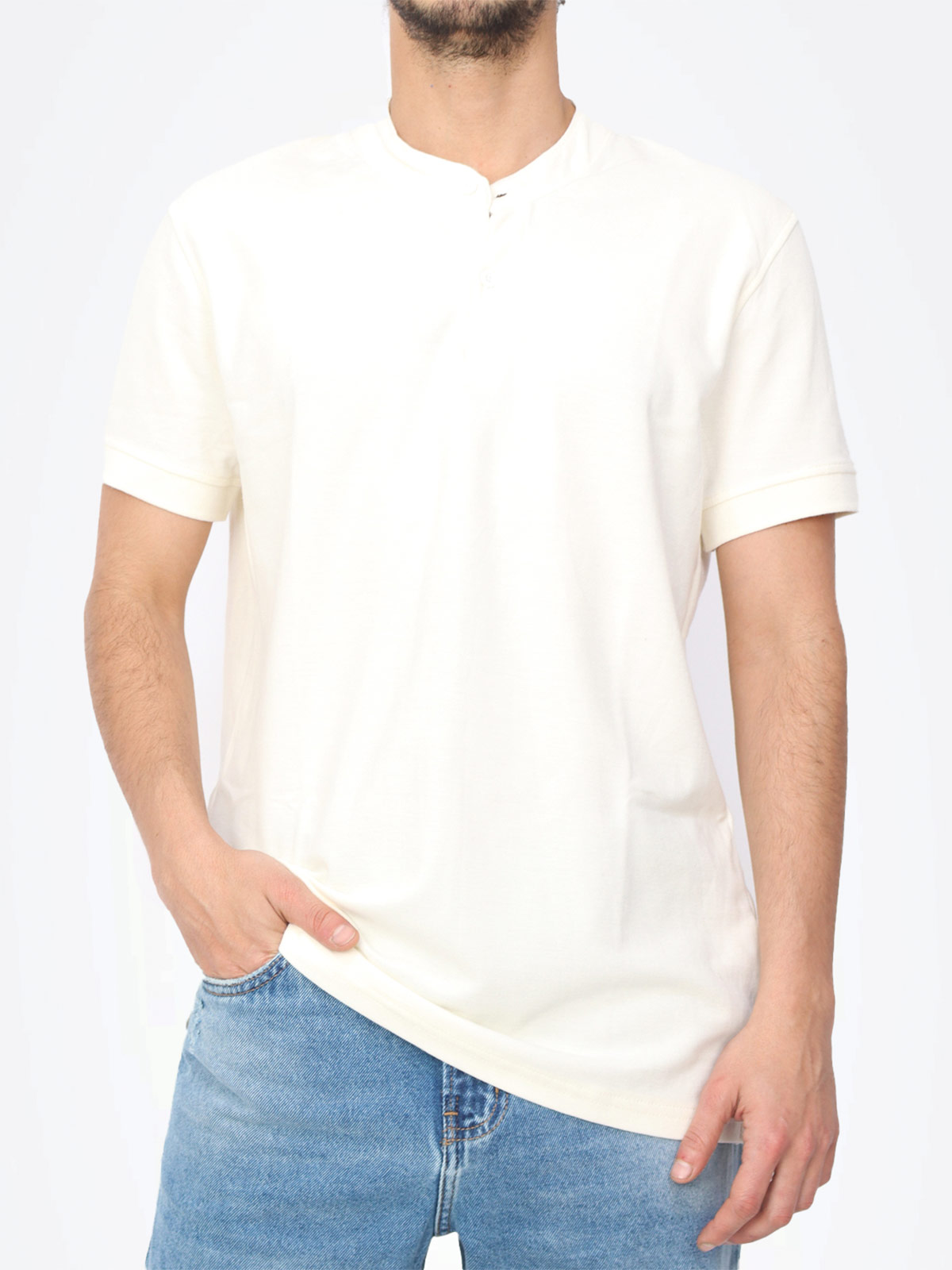 POLO MANGA CORTA ALGODÓN HOMBRE KAYRA MAN NERU - 1