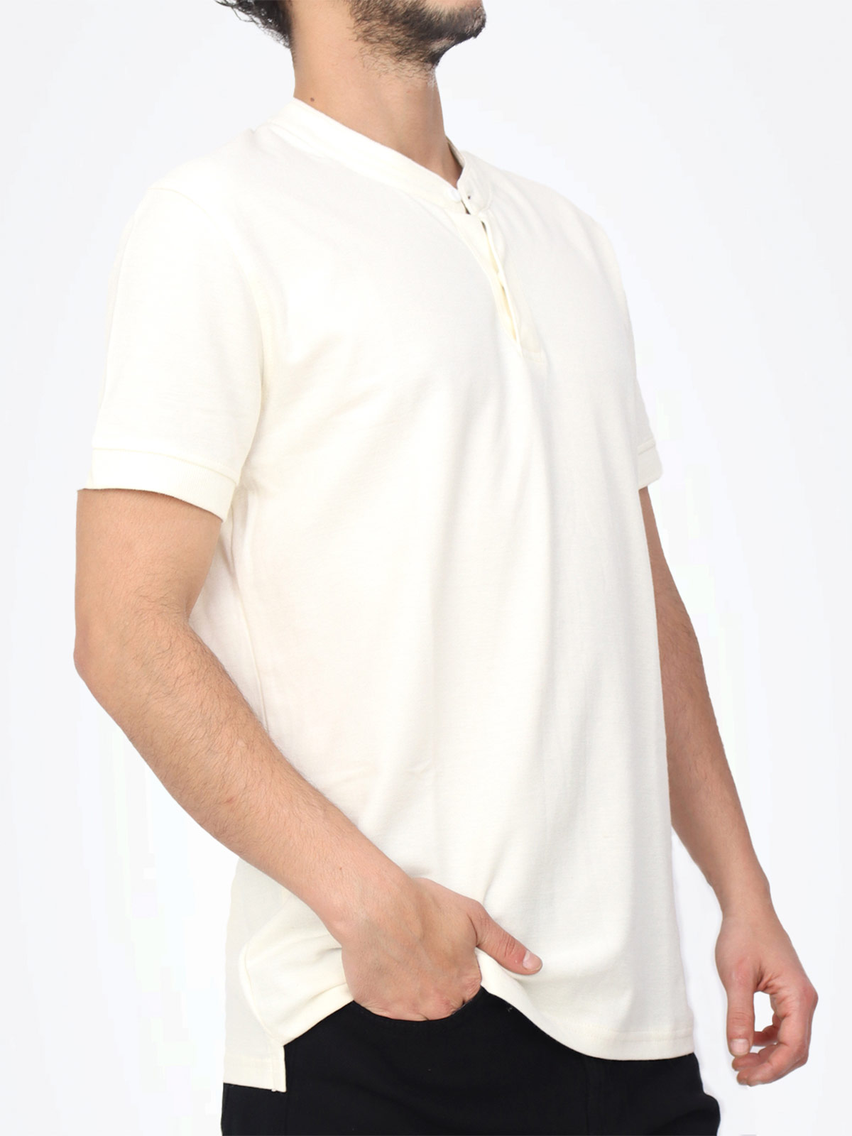 POLO MANGA CORTA ALGODÓN HOMBRE KAYRA MAN NERU - 3