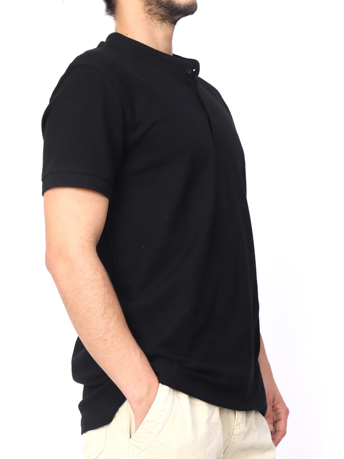POLO MANGA CORTA ALGODÓN HOMBRE KAYRA MAN NERU - 3