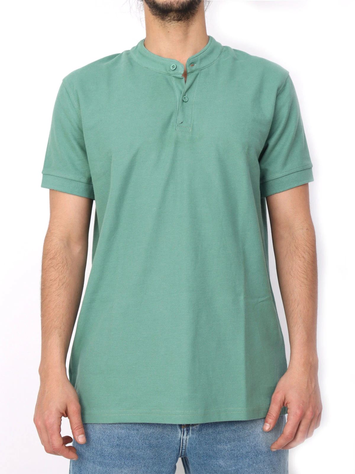 POLO MANGA CORTA ALGODÓN HOMBRE KAYRA MAN NERU - 1