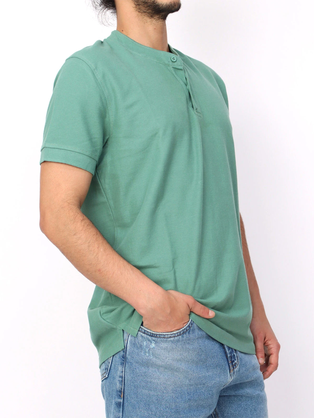 POLO MANGA CORTA ALGODÓN HOMBRE KAYRA MAN NERU - 3