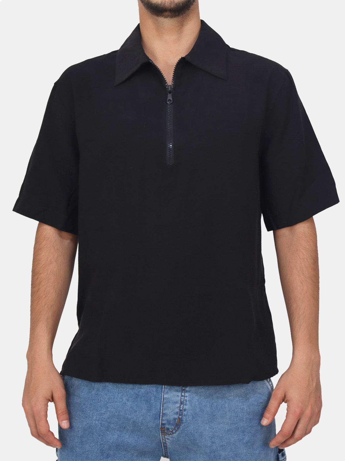 POLO ALGODÓN MANGA CORTA HOMBRE KAYRA MAN BOX PIQ NERU - 1
