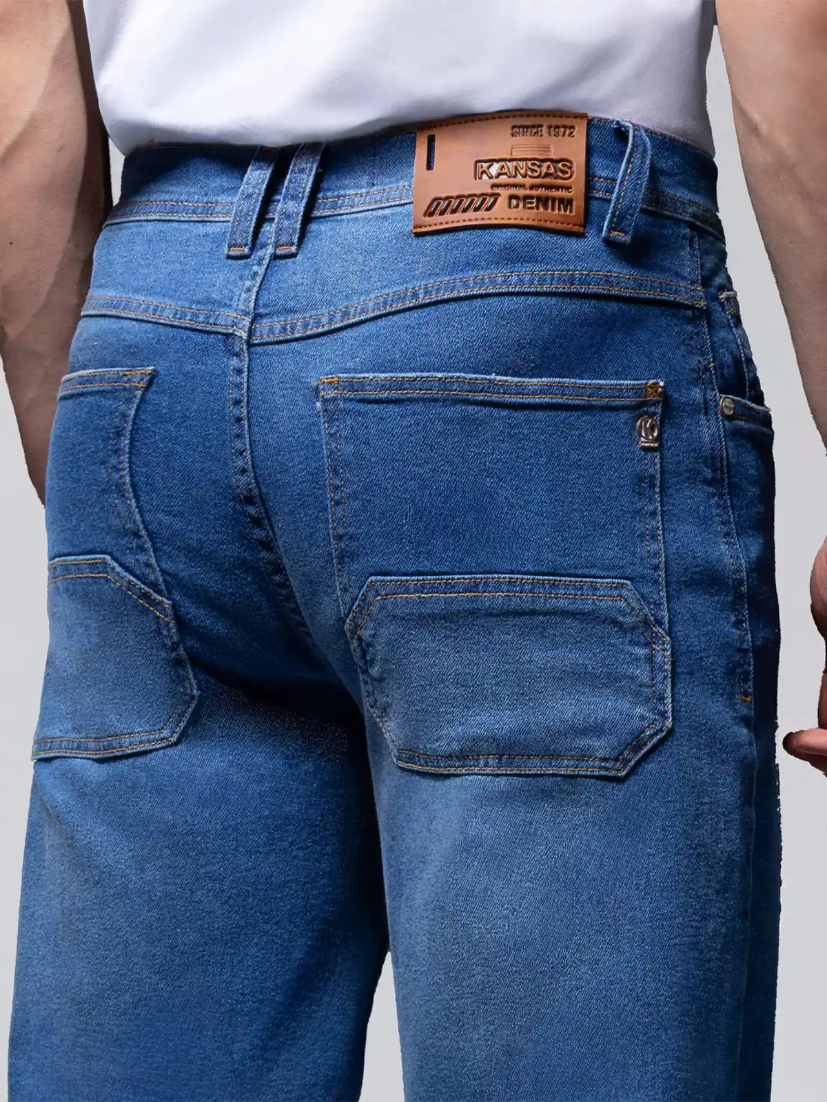 JEAN BAGGY HOMBRE KANSAS TRITON - 4