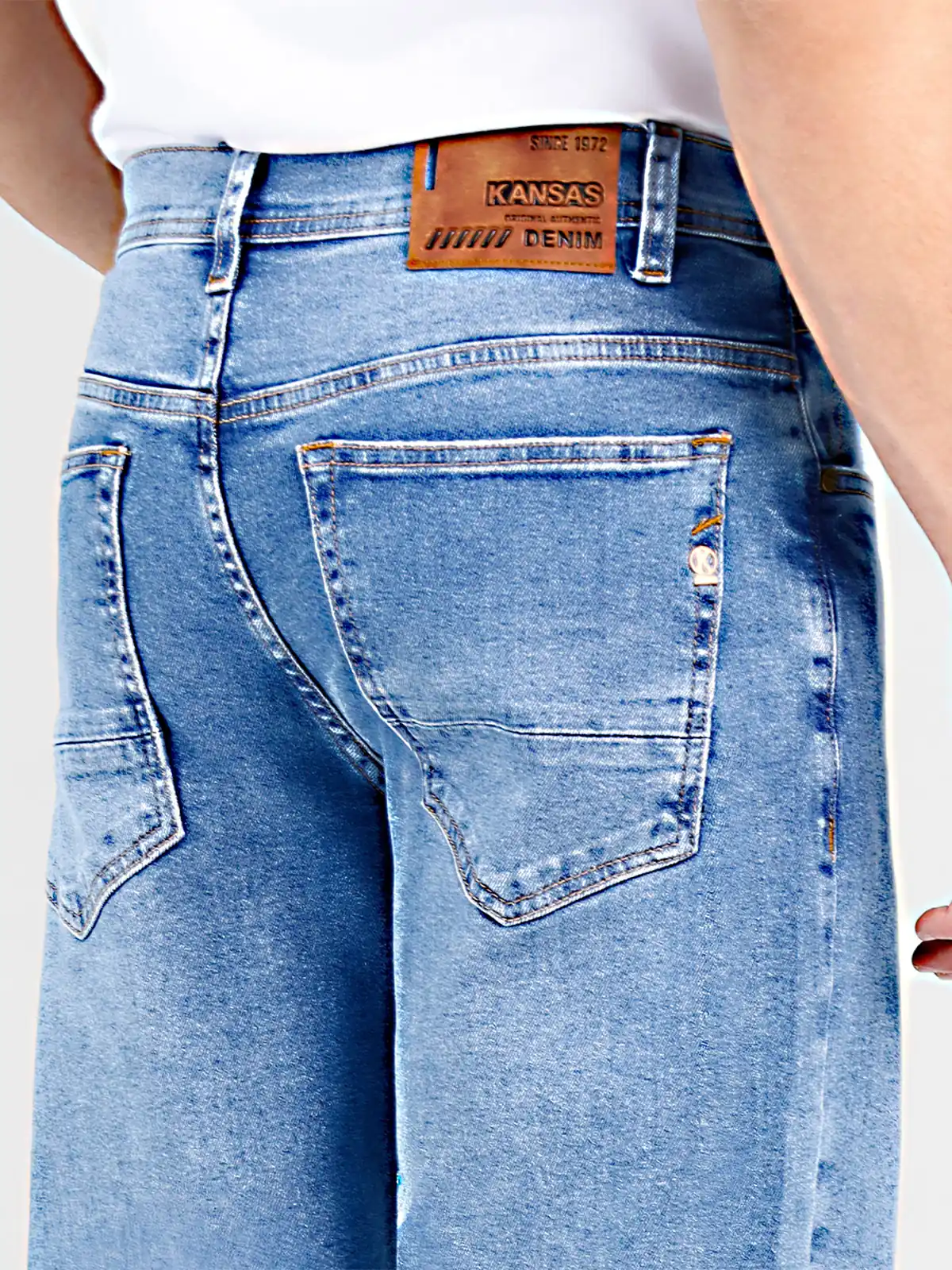 JEANS ALGODÓN HOMBRE KANSAS HERMES - 4