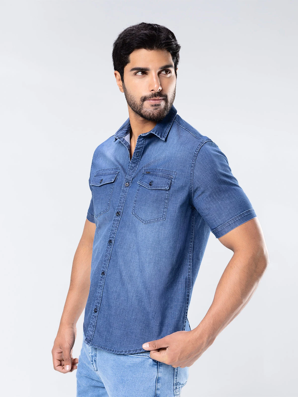CAMISA MANGA CORTA HOMBRE KANSAS O6 GAEL - 3