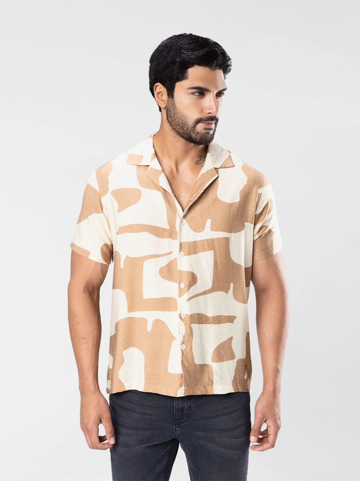 CAMISA MANGA CORTA HOMBRE KANSAS O6 160195 - 1
