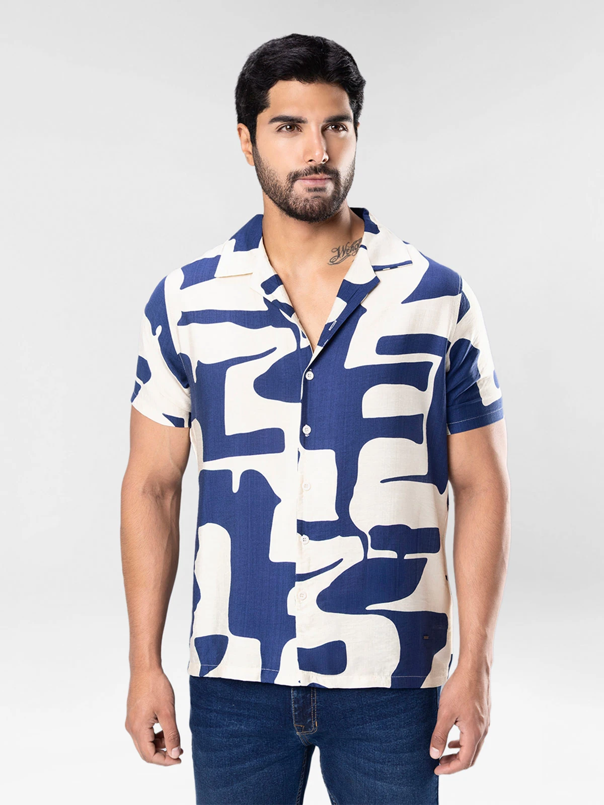 CAMISA MANGA CORTA HOMBRE KANSAS O6 160195 - 1