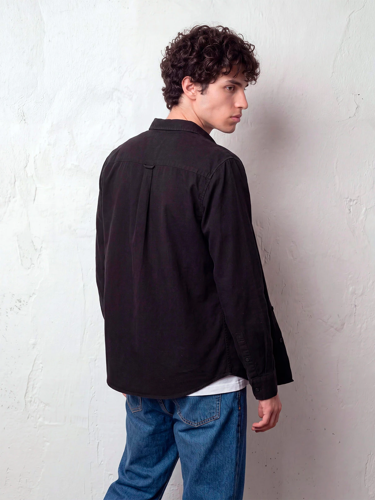 CAMISA MANGA LARGA ALGODÓN HOMBRE INDEX ANCHI - 2