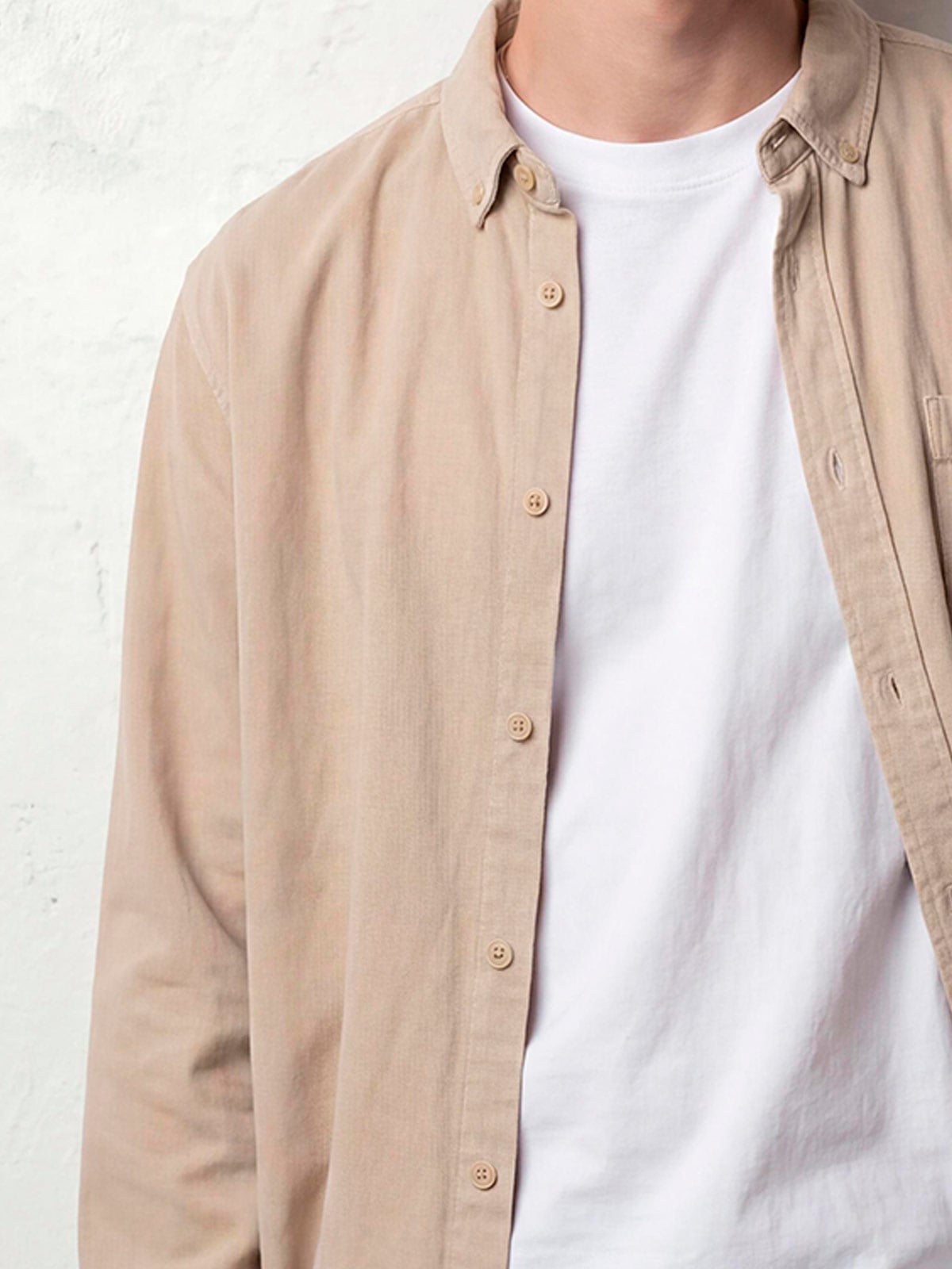 CAMISA MANGA LARGA ALGODÓN HOMBRE INDEX ANCHI - 4
