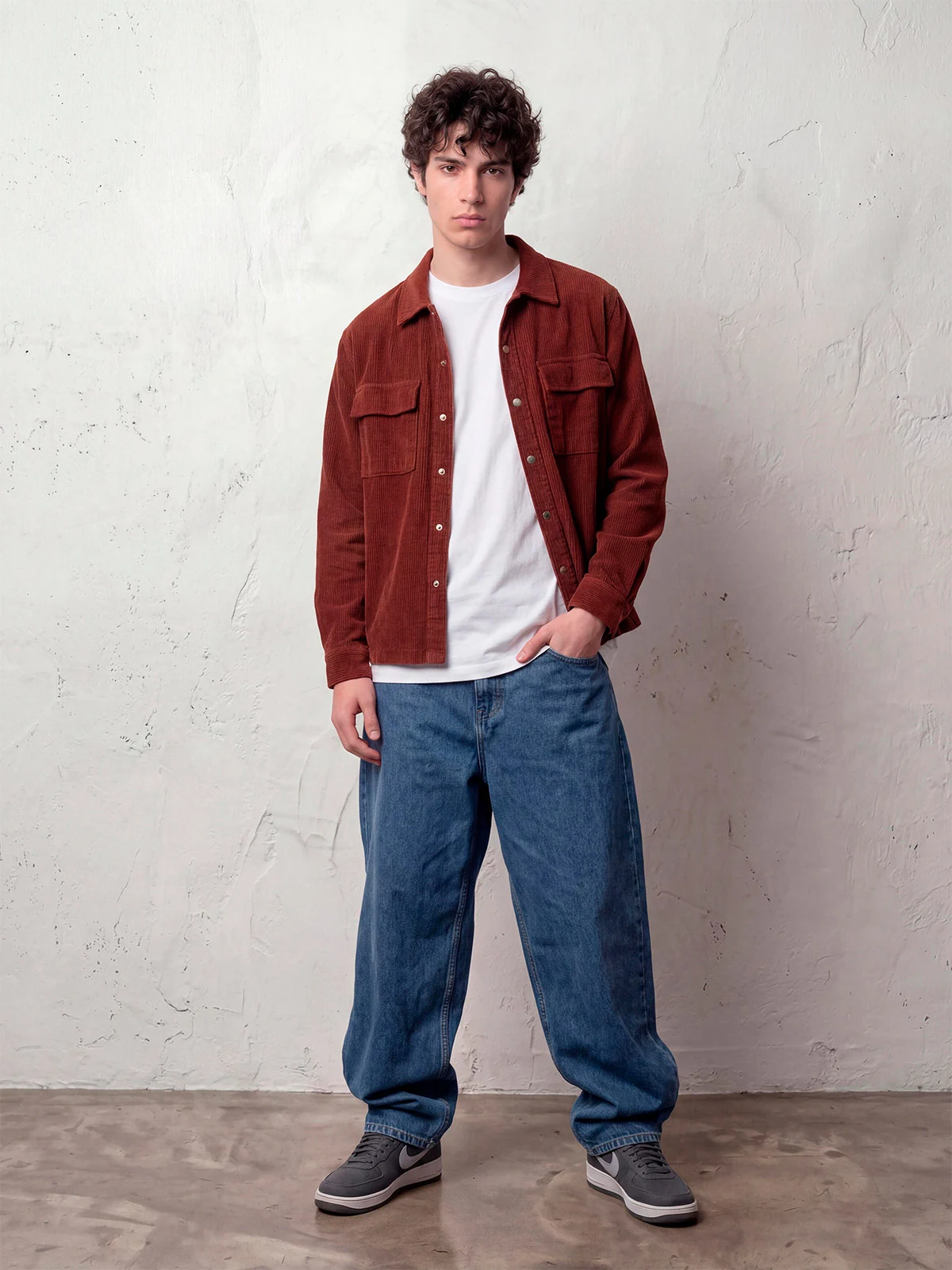 CAMISA MANGA LARGA ALGODÓN HOMBRE INDEX ANTON - 3