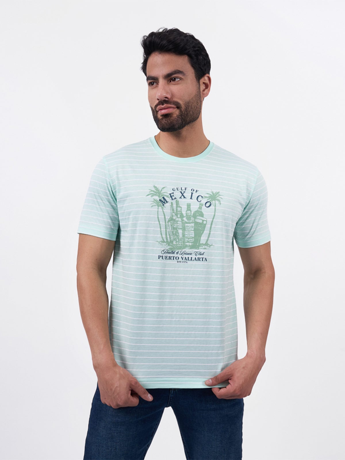 POLO MANGA CORTA ALGODÓN HOMBRE BRONCO - 1