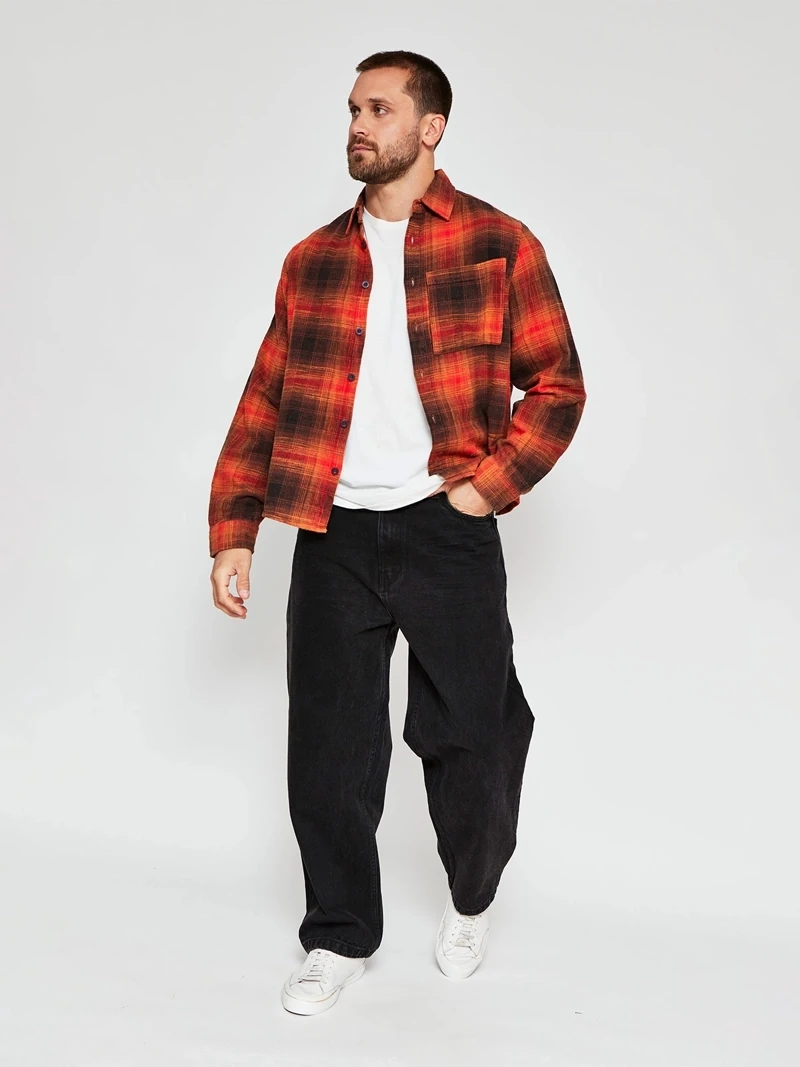 CAMISA MANGA LARGA ALGODÓN HOMBRE INDEX ATESA - 4