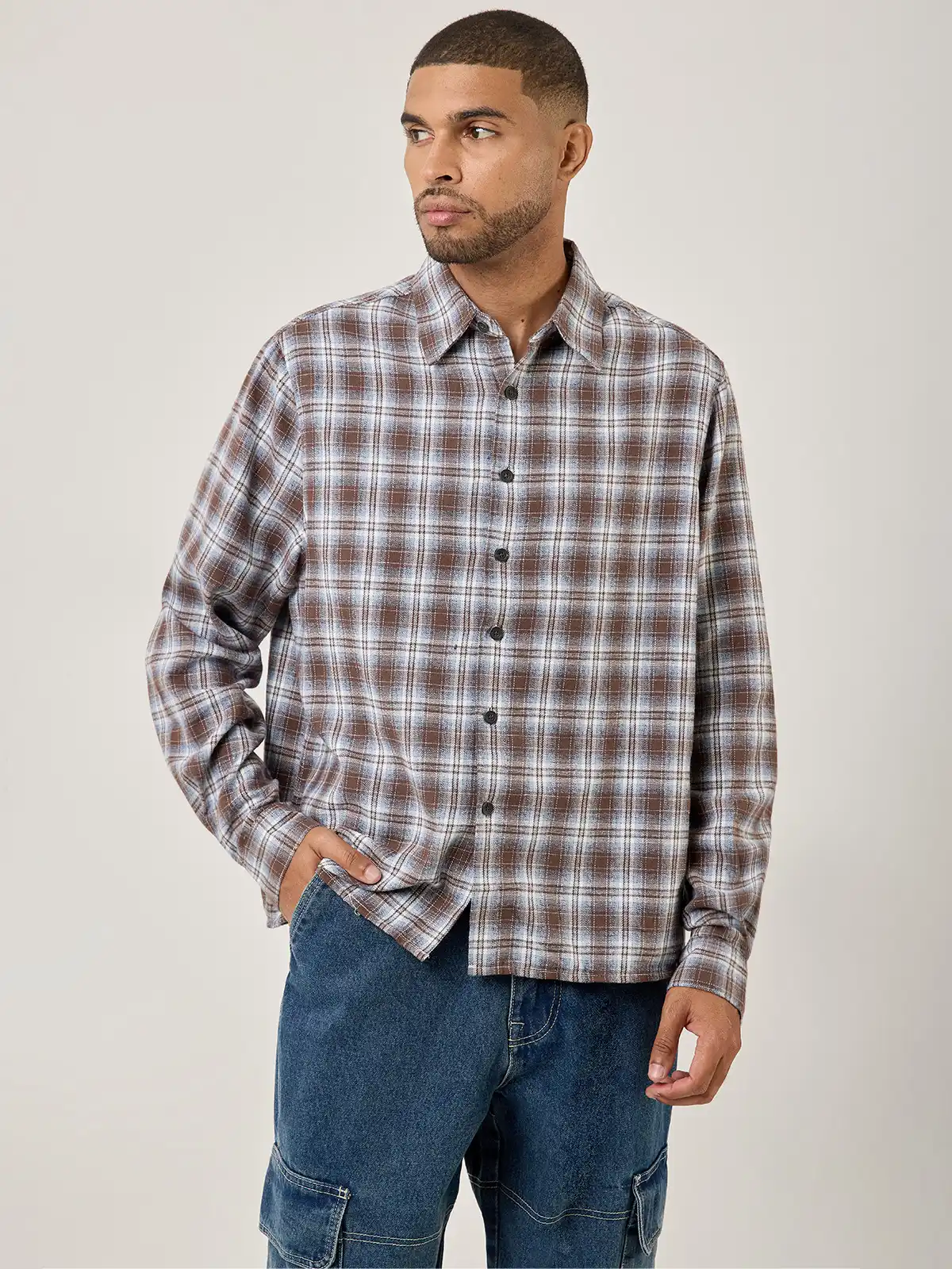 CAMISA MANGA LARGA HOMBRE INDEX ECHI - 1