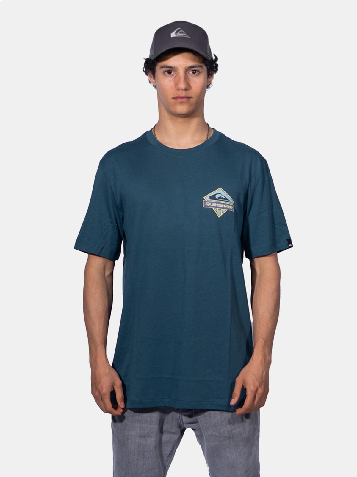 PACK POLO MANGA CORTA ALGODÓN + GORRO HOMBRE QUIKSILVER - COLOR AL AZAR - 1
