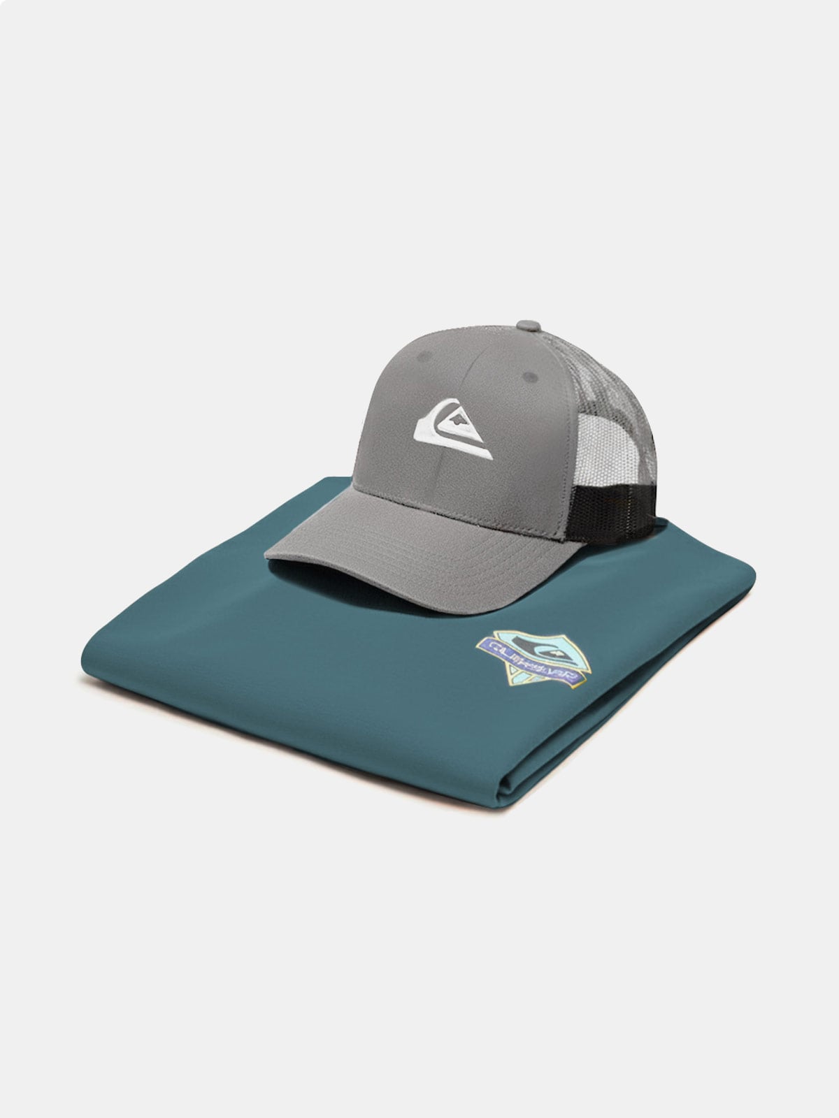 PACK POLO MANGA CORTA ALGODÓN + GORRO HOMBRE QUIKSILVER - COLOR AL AZAR - 2