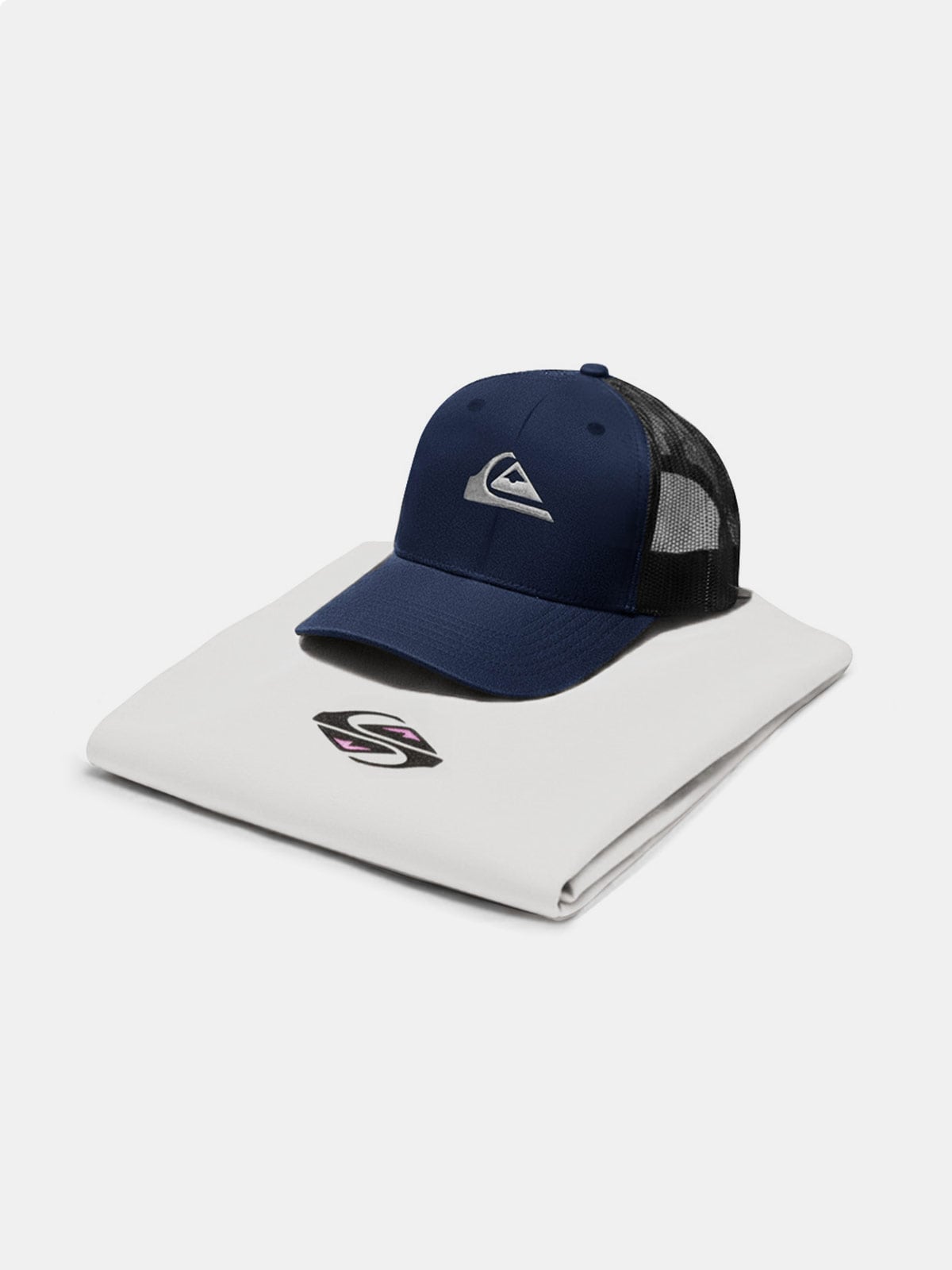 PACK POLO MANGA CORTA ALGODÓN + GORRO HOMBRE QUIKSILVER - COLOR AL AZAR - 6