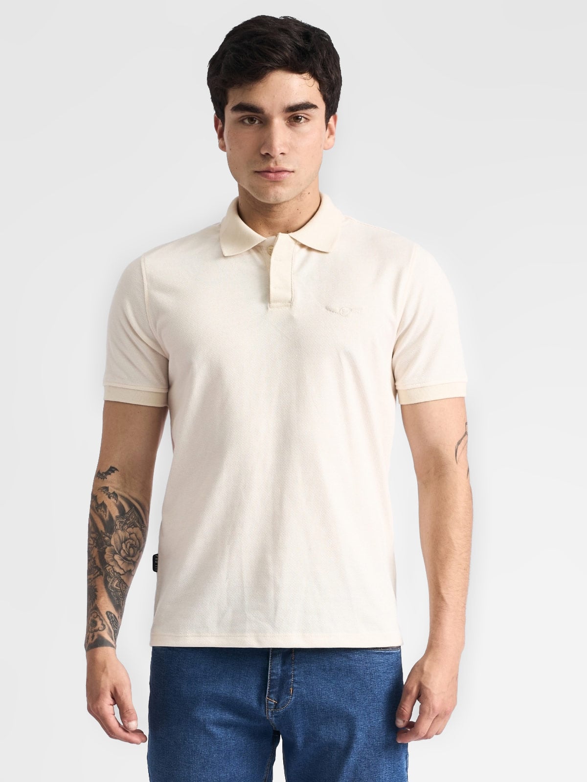POLO MANGA CORTA HOMBRE ALGODÓN PARADA 111 KYLIAN - 1