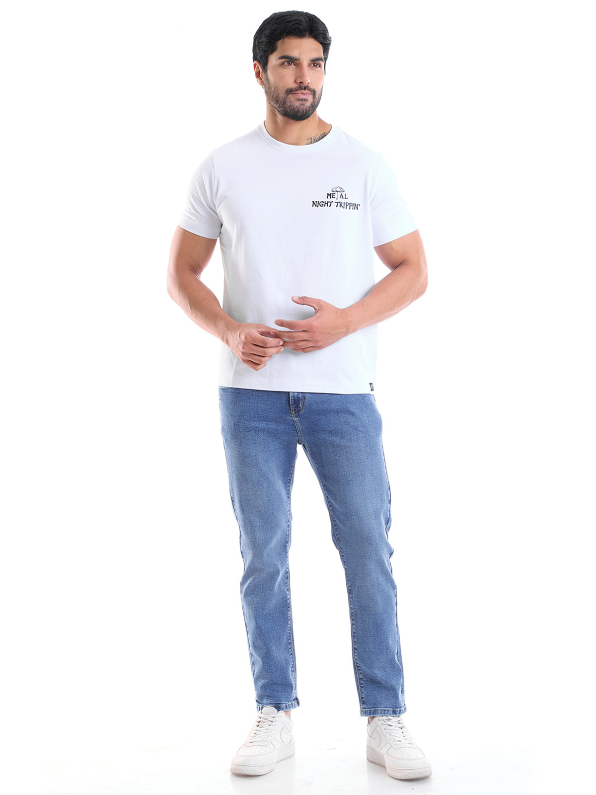 JEAN SLIM STRAIGHT METAL JEANS WILLI - 4