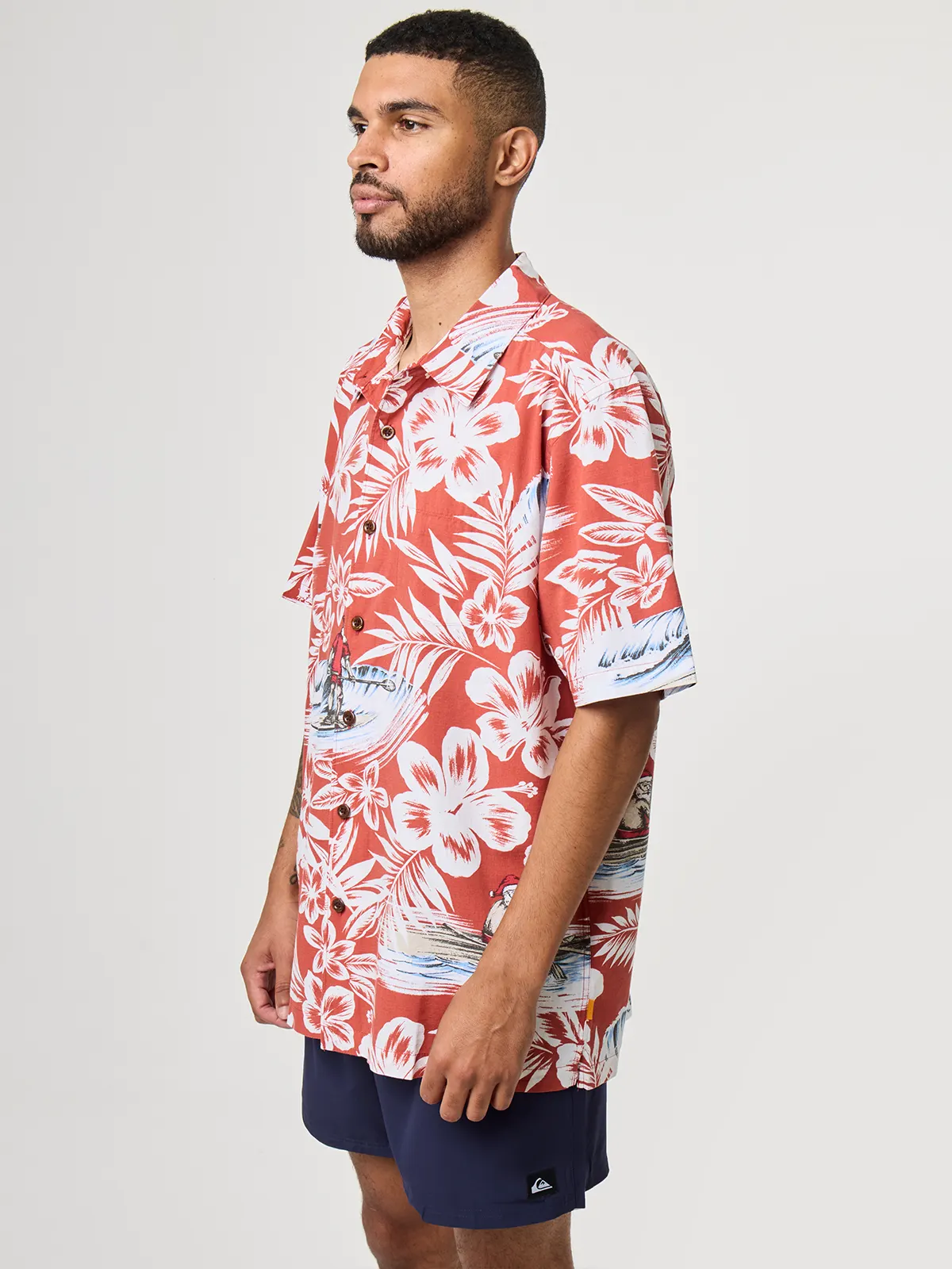 CAMISA MANGA CORTA ALGODÓN HOMBRE QUIKSILVER - 3
