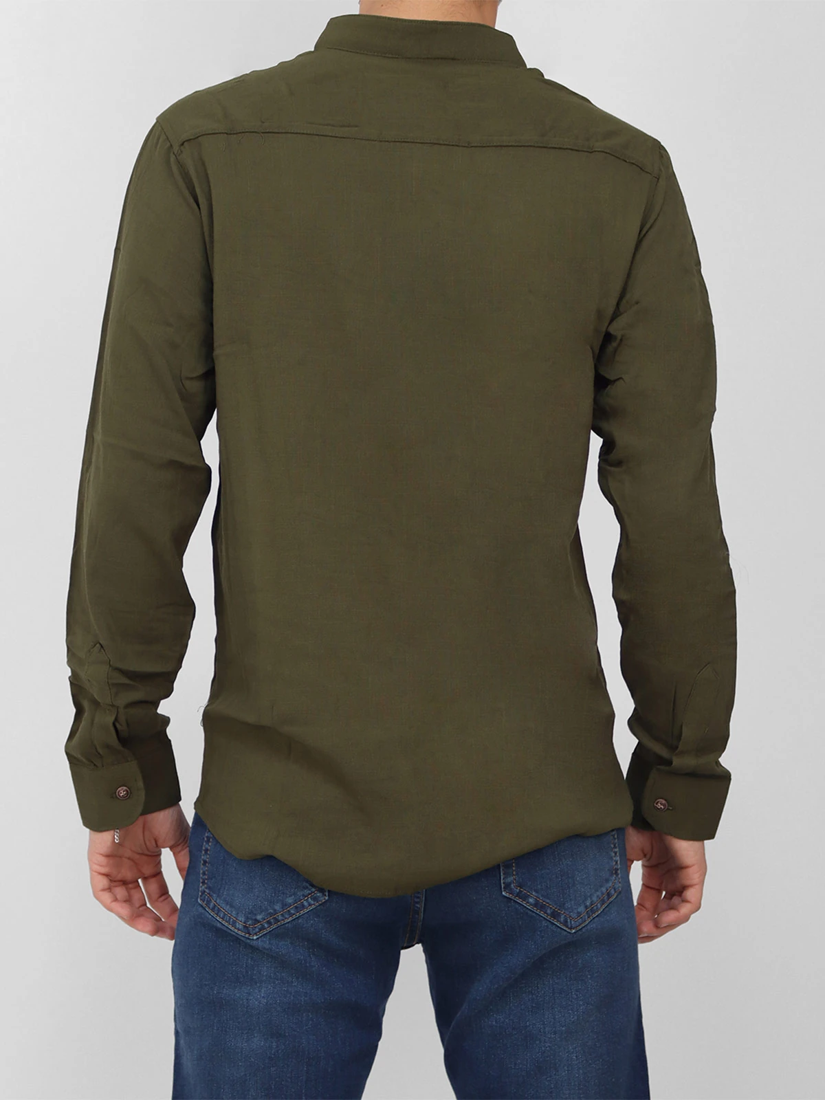 CAMISA MANGA CORTA LINO HOMBRE KAYRA MAN - 2
