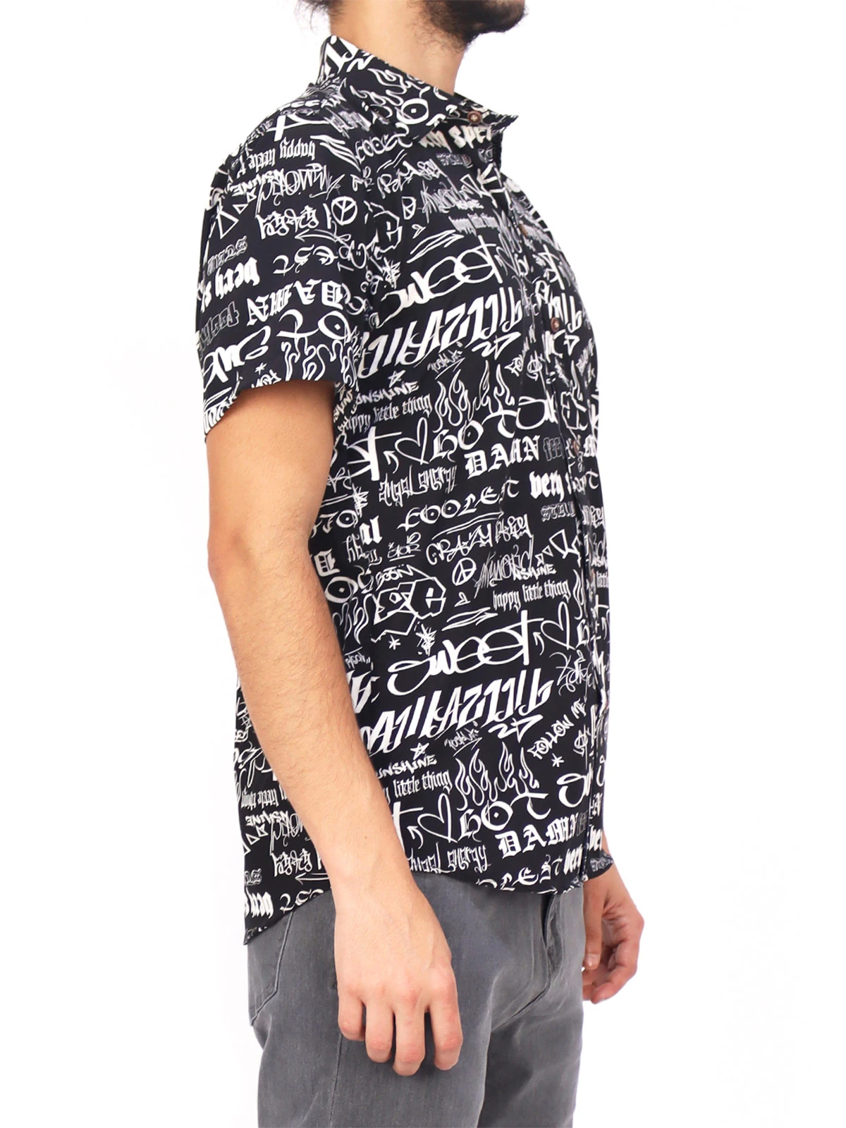 CAMISA MANGA CORTA HOMBRE KAYRA MAN ESTAMP - 3