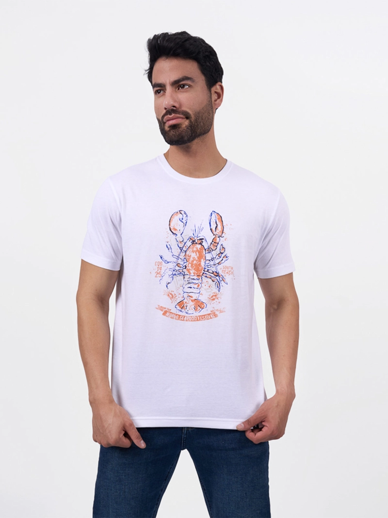 POLO MANGA CORTA ALGODÓN HOMBRE BRONCO LOBSTER - 1
