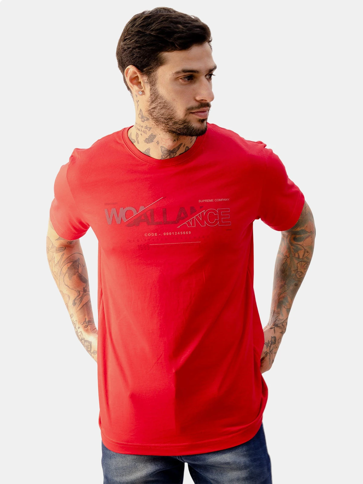 POLO MANGA CORTA ALGODÓN HOMBRE WOALLANCE - 1