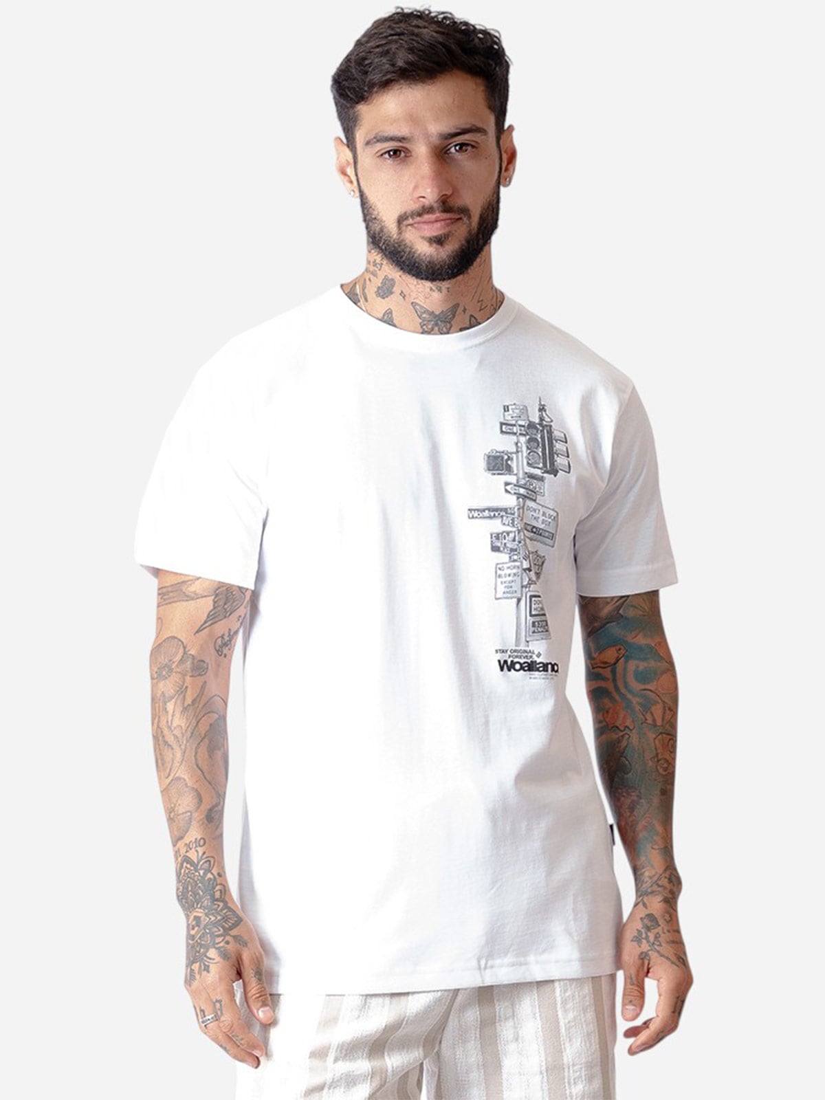 POLO MANGA CORTA ALGODÓN HOMBRE WOALLANCE - 1