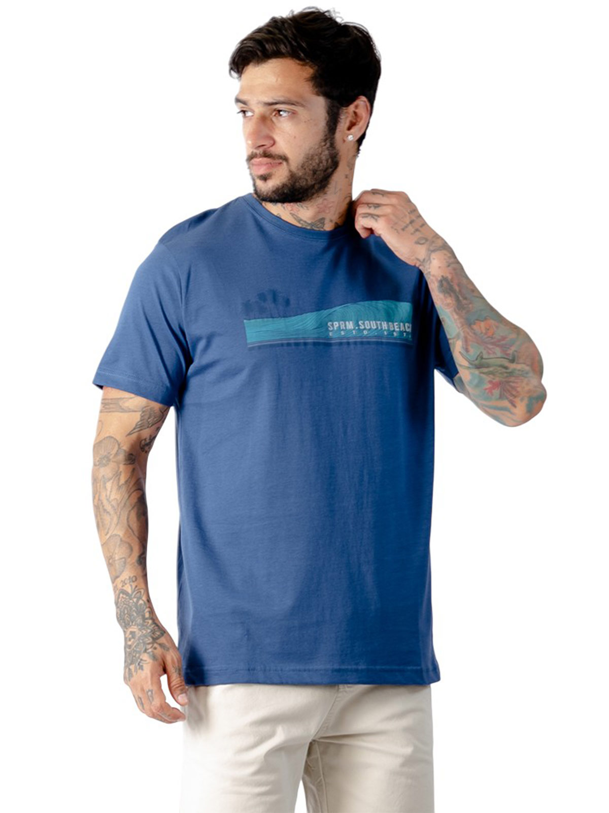 POLO MANGA CORTA ALGODÓN HOMBRE WOALLANCE - 3