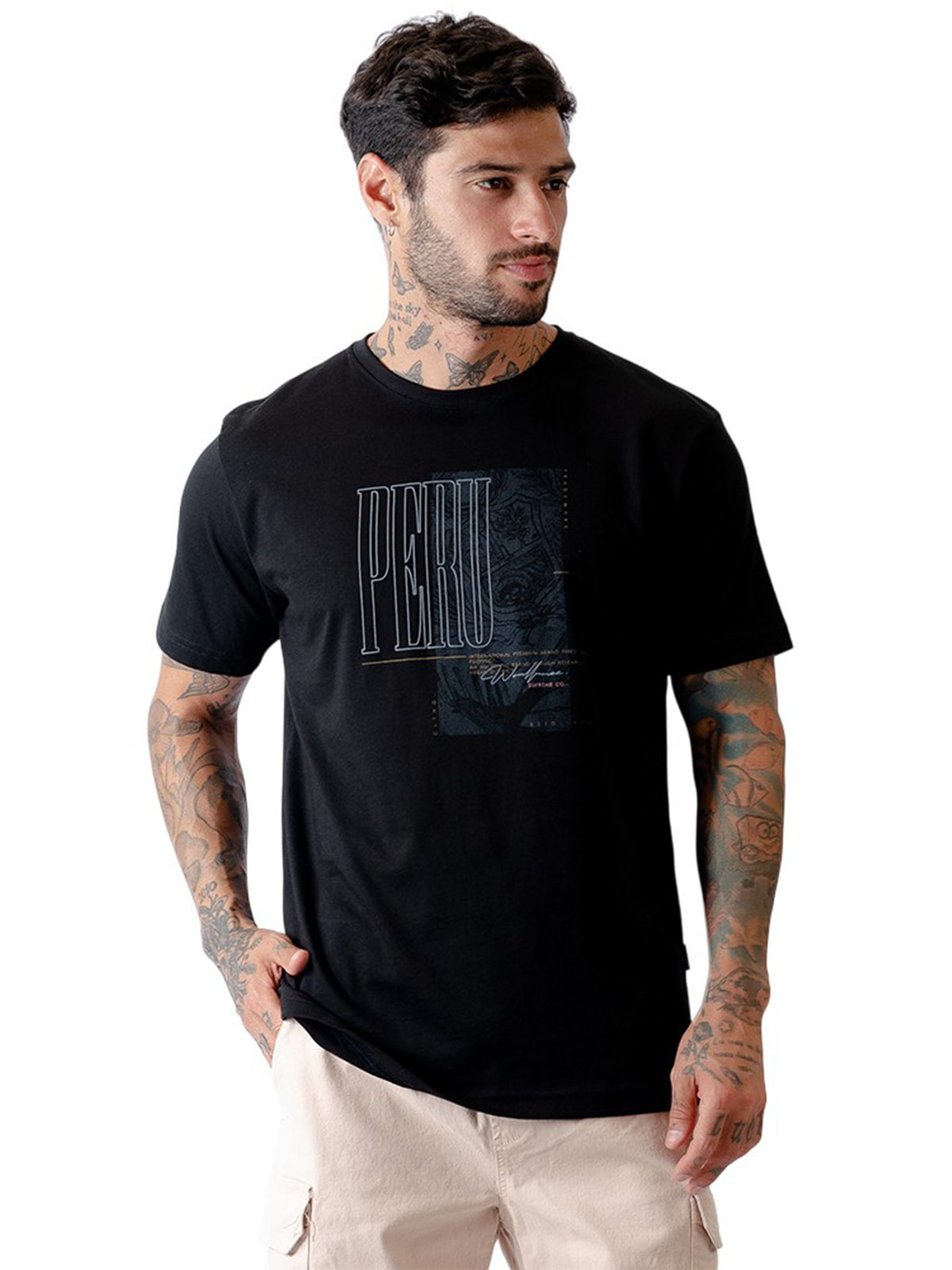 POLO MANGA CORTA ALGODÓN HOMBRE WOALLANCE - 1