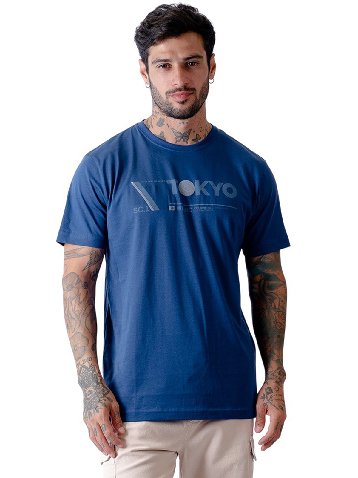 POLO MANGA CORTA ALGODÓN HOMBRE WOALLANCE - 1