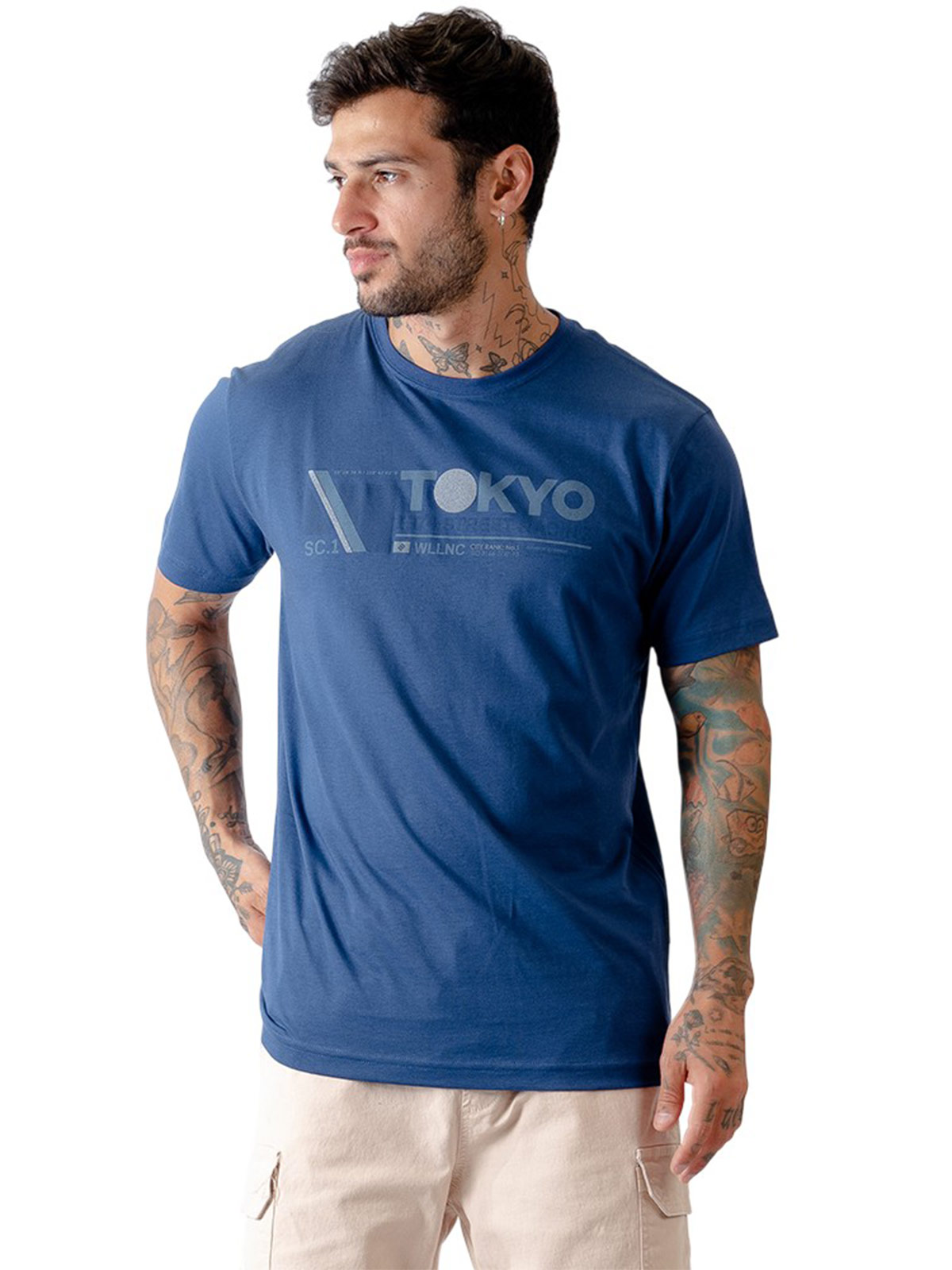 POLO MANGA CORTA ALGODÓN HOMBRE WOALLANCE - 3