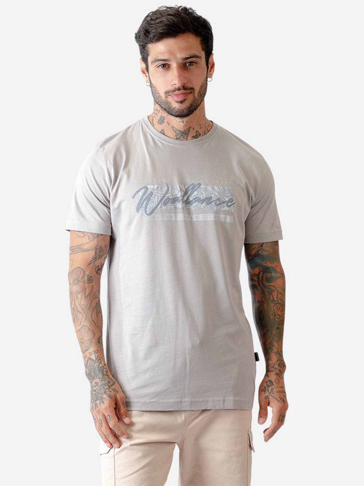 POLO MANGA CORTA ALGODÓN HOMBRE WOALLANCE - 1
