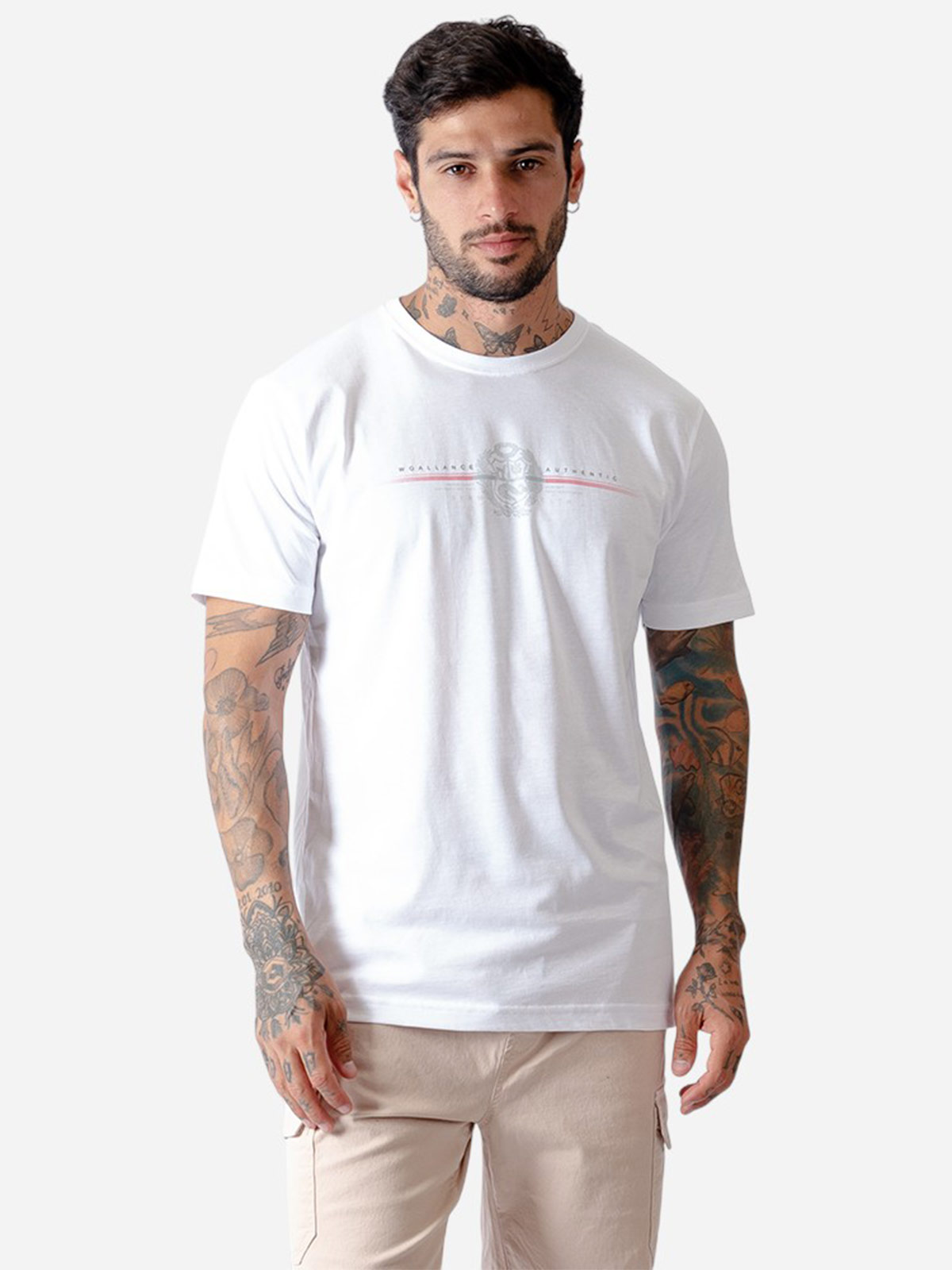 POLO MANGA CORTA ALGODÓN HOMBRE WOALLANCE - 1