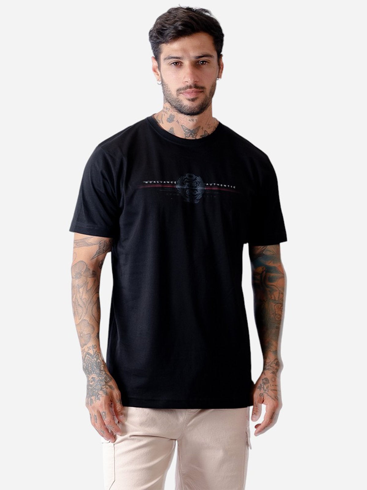 POLO MANGA CORTA ALGODÓN HOMBRE WOALLANCE - 1