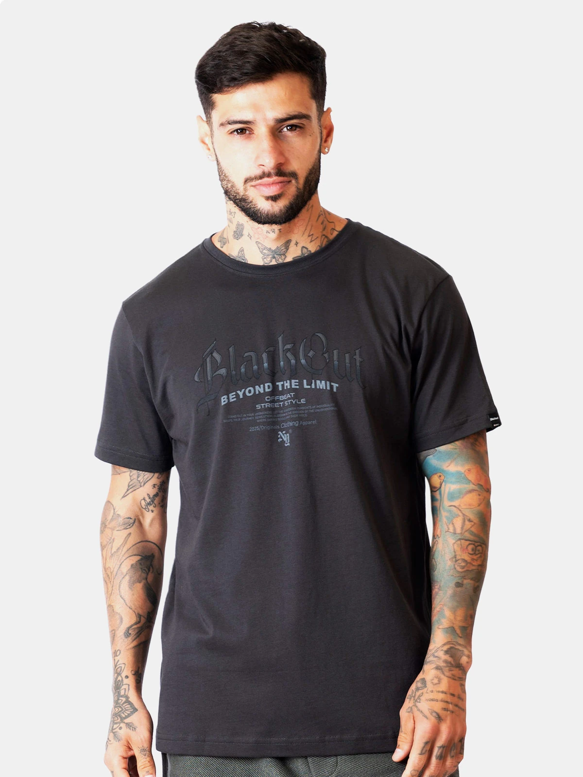 POLO MANGA CORTA ALGODÓN HOMBRE BLACKOUT - 1