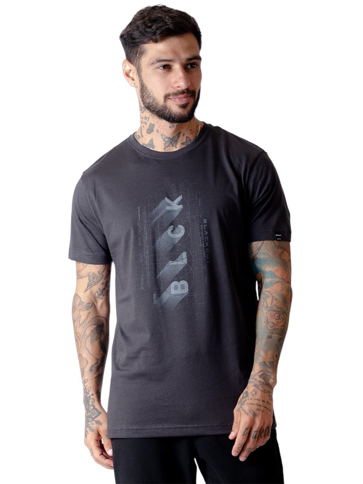 POLO MANGA CORTA ALGODÓN HOMBRE BLACKOUT - 1