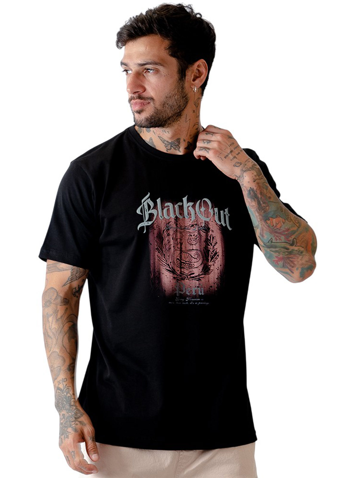 POLO MANGA CORTA ALGODÓN HOMBRE BLACKOUT - 3