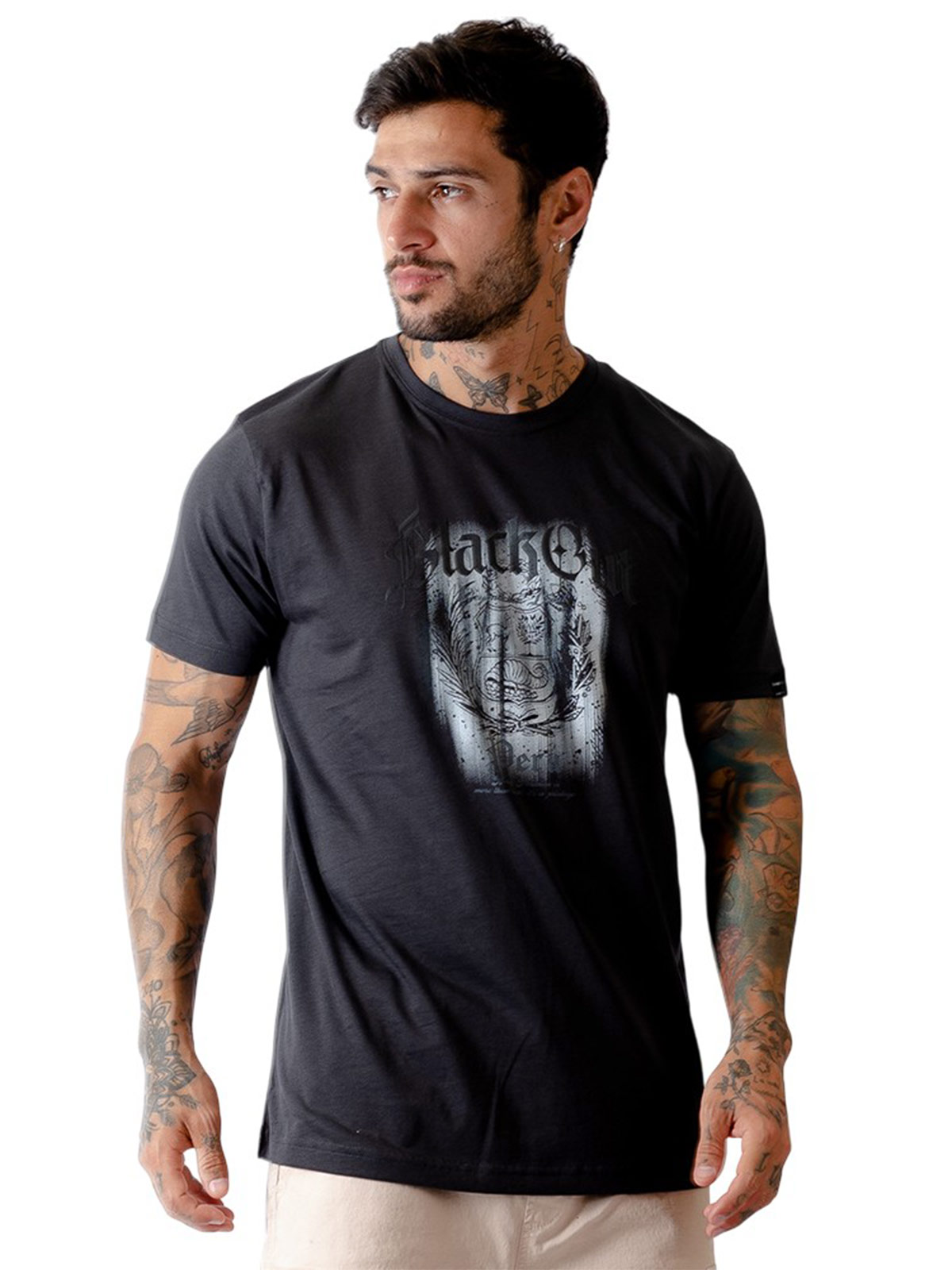 POLO MANGA CORTA ALGODÓN HOMBRE BLACKOUT - 3
